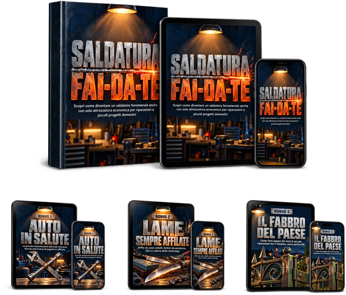 Saldatura Fai-da-Te: la guida e i 3 bonus